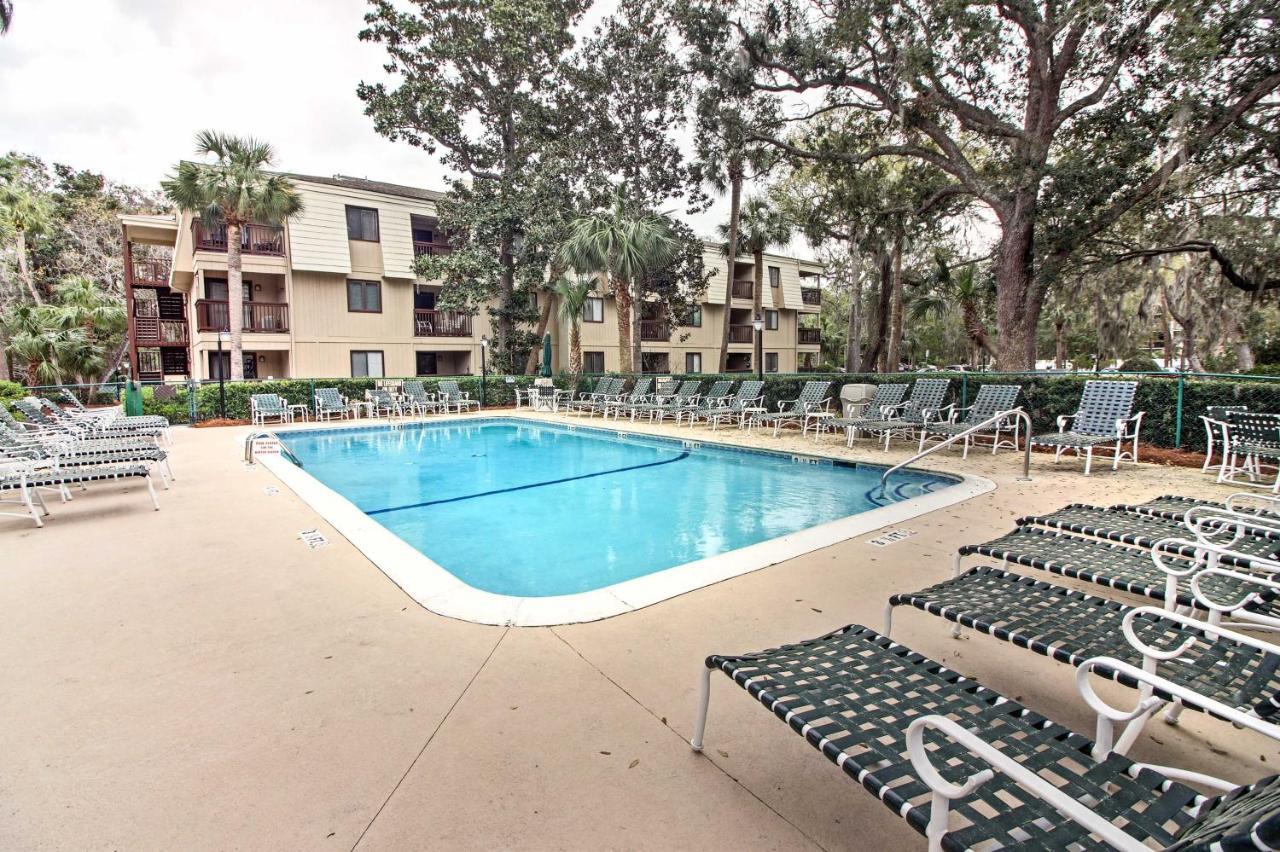 Hilton Head Condo With Covered Balcony And Pool Access Хилтон-Хед-Айленд Экстерьер фото